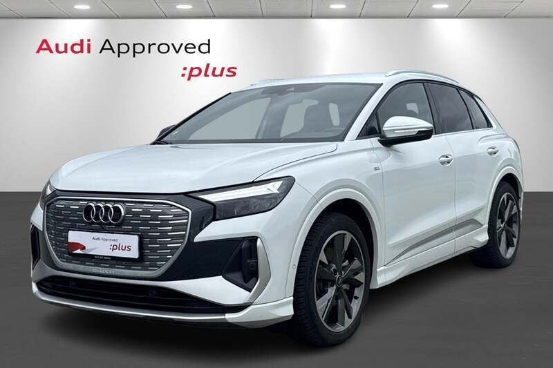 Hvidmetal Brugt 2024 Audi Q4 e-tron Design SUV | 379.900 kr. - Billede 1/2