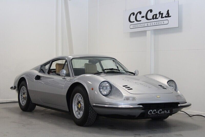 Grå Brugt 1972 Ferrari Dino 246 | 2.495.000 kr. - Billede 1/4