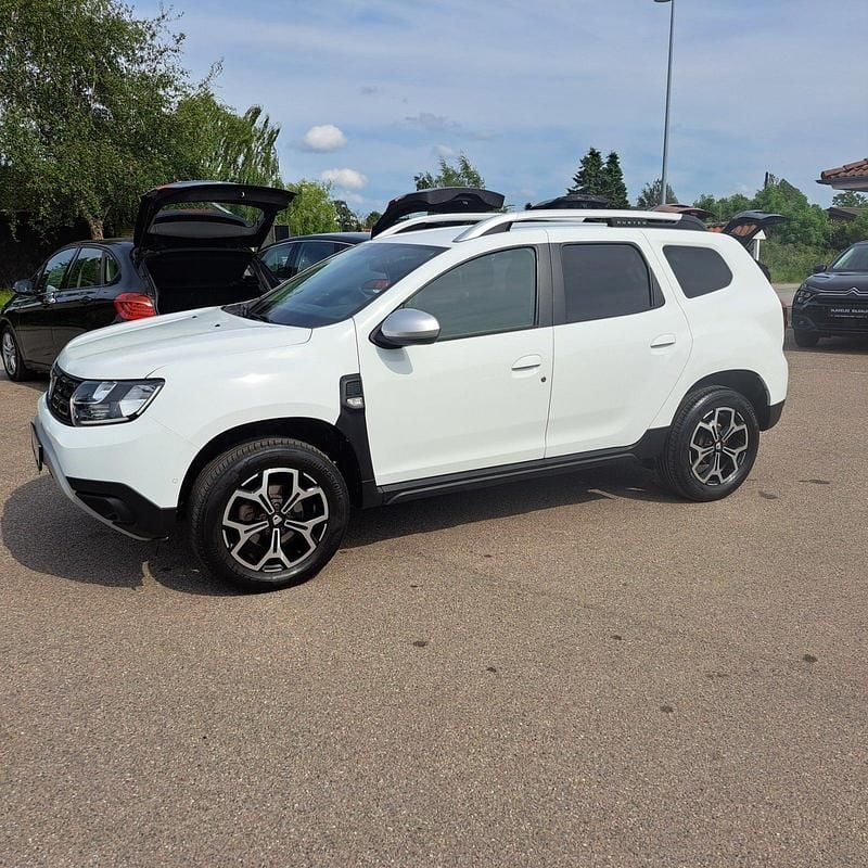 Hvid Brugt 2021 Dacia Duster Prestige SUV | 159.900 kr. (Fair pris) - Billede 1/4