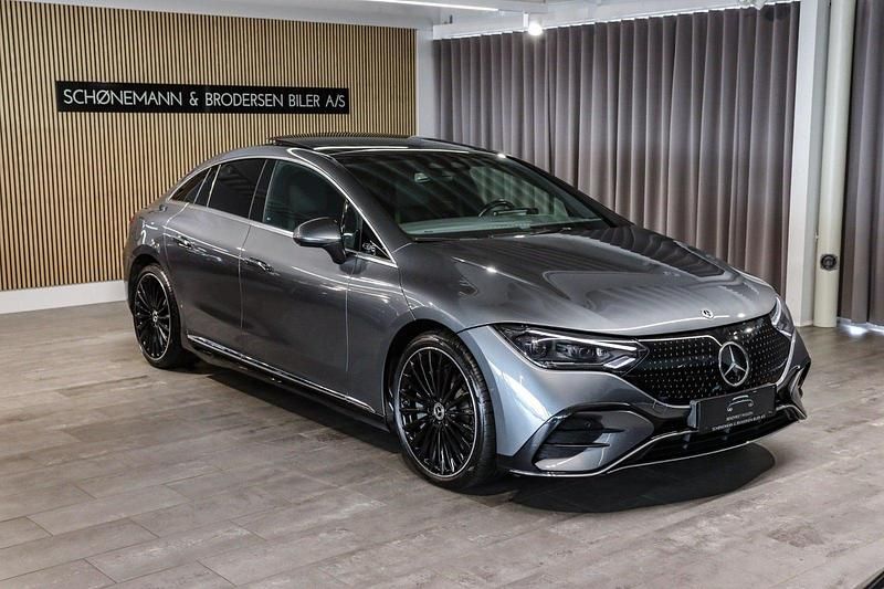 Gråmetal Brugt 2023 Mercedes EQE350 AMG line Sedan | 499.900 kr. (Lidt for dyr) - Billede 1/4