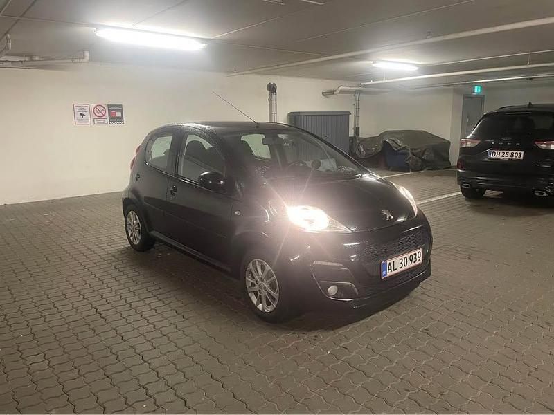 Brugt Peugeot 107 68 HK (50 kW) 2014 Sort Hatchback