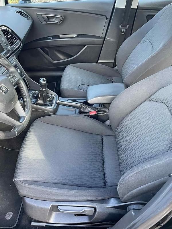 Brugt Seat Leon Ecomotive 105 HK (77 kW) 2014 Sort Stationcar