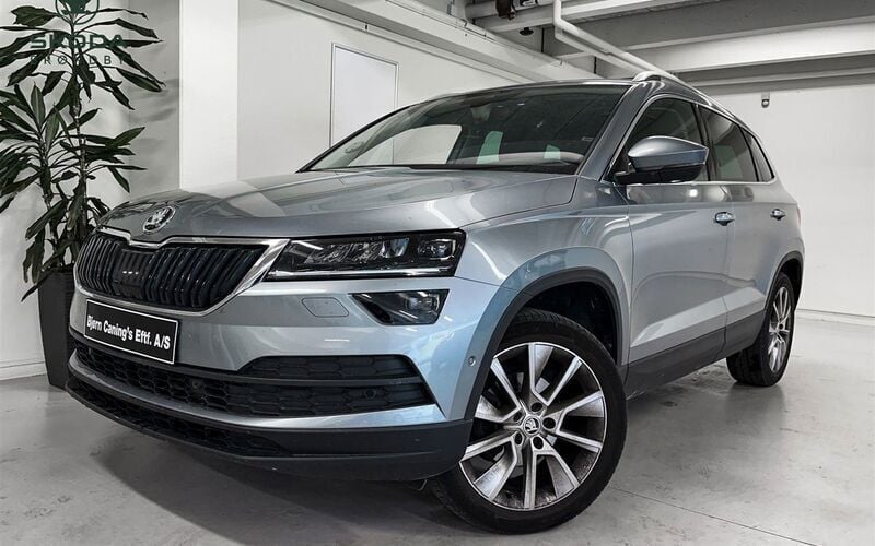 Business grey Brugt 2021 Skoda Karoq Celebration SUV | 229.900 kr. (God pris) - Billede 1/4