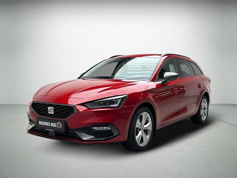 Rødmetal Brugt 2021 Seat Leon FR Hatchback | 199.980 kr. (Fair pris) - Billede 1/4