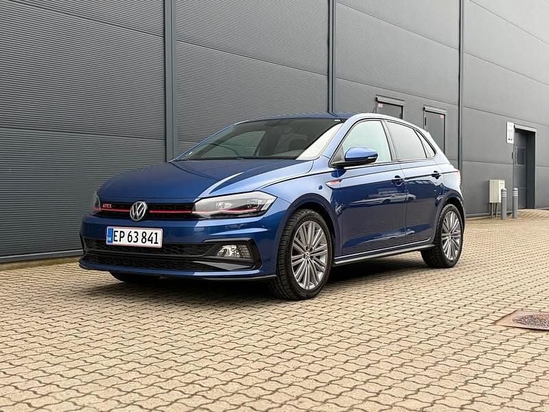 Brugt VW Polo GTI 200 HK (147 kW) 2019 Blå Hatchback