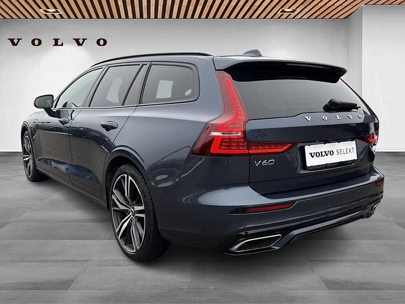 Brugt Volvo V60 R-Design 390 HK (286 kW) 2021 Blå Stationcar
