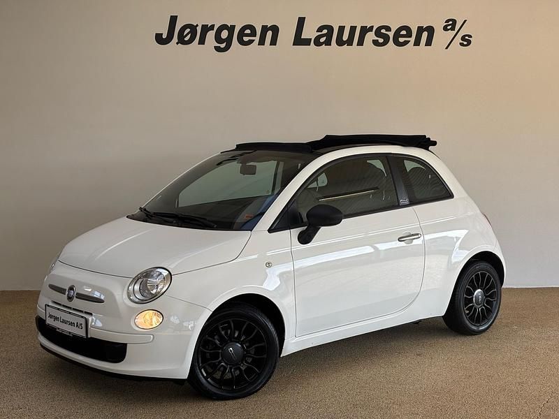 Brugt Fiat 500C 85 HK (62 kW) 2012 Hvid Cabriolet