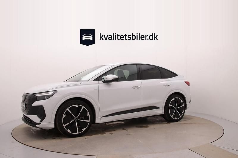 Brugt Audi Q4 Sportback e-tron S-Line 150 kW (204 HK) 2023 Hvidmetal SUV