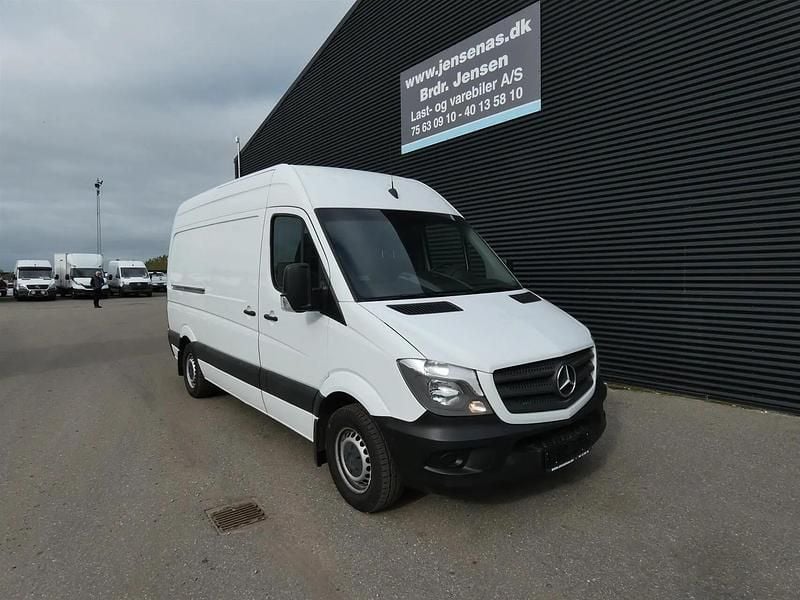 Hvid Brugt 2017 Mercedes Sprinter Van | 129.800 kr. - Billede 1/4