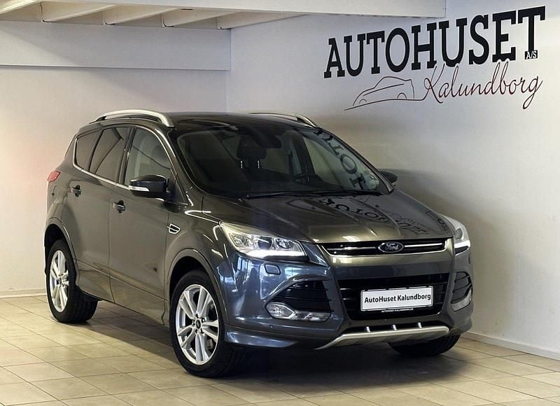 Gråmetal Brugt 2016 Ford Kuga Titanium SUV | 139.900 kr. - Billede 1/4