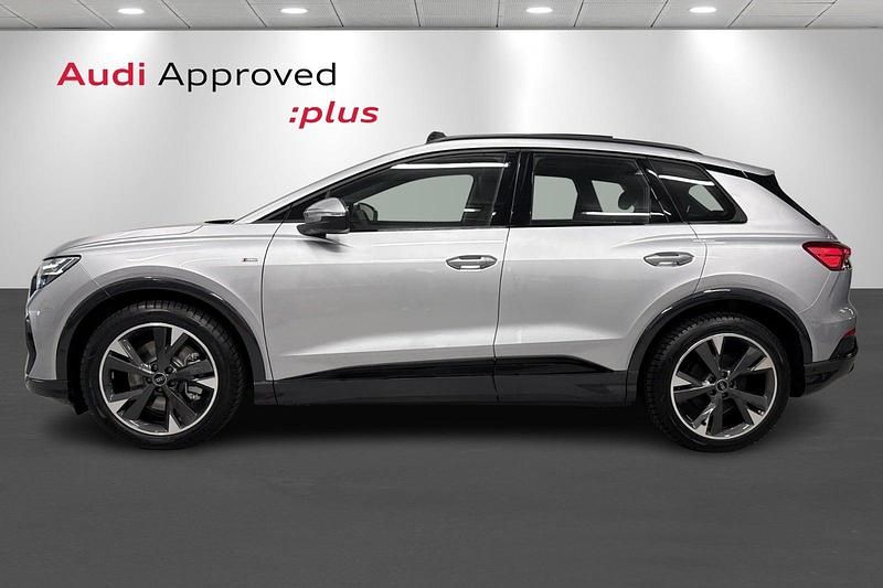 Brugt Audi Q4 e-tron S-Line 210 kW (286 HK) 2025 Sølvmetal SUV
