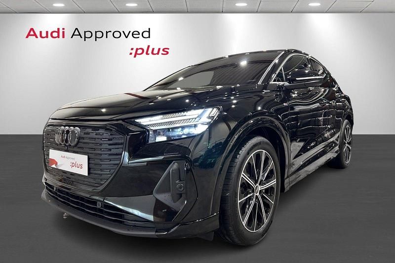 Sortmetal Brugt 2025 Audi Q4 Sportback e-tron SUV | 434.900 kr. - Billede 1/4