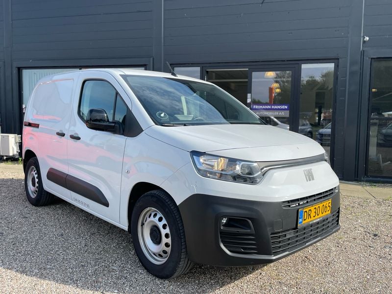 Hvid ice Brugt 2022 Fiat e-Doblò MPV | 189.900 kr. - Billede 1/4