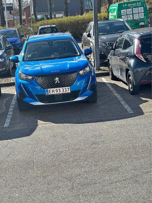 Blå Brugt 2021 Peugeot 2008 SUV | 140.000 kr. (Super pris) - Billede 1/3