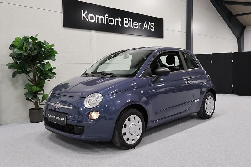 Blå Brugt 2013 Fiat 500 Pop | 44.800 kr. (Fair pris) - Billede 1/4