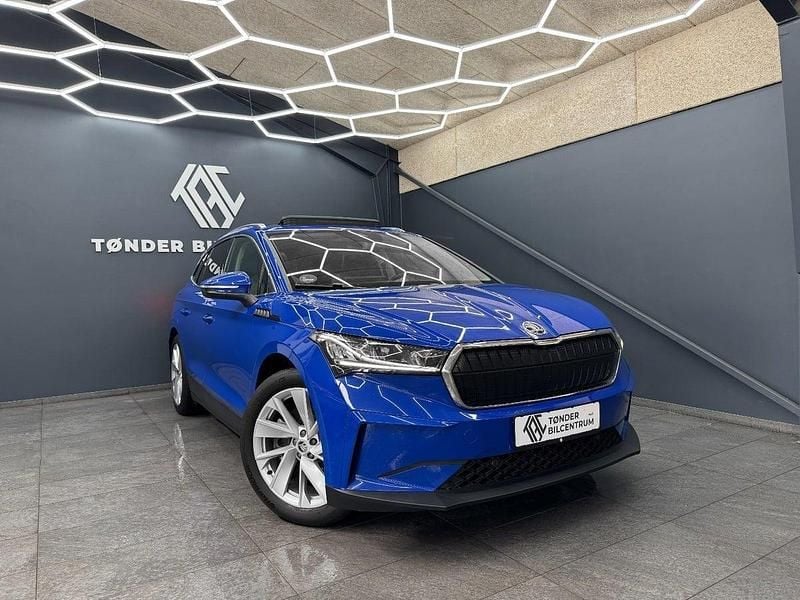 Hvid Brugt 2021 Skoda Enyaq iV Loft SUV | 259.500 kr. (God pris) - Billede 1/4