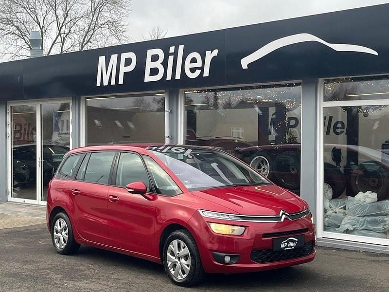 Bordeauxmetal Brugt 2014 Citroën Grand C4 Picasso Attraction MPV | 44.900 kr. (Fair pris) - Billede 1/4
