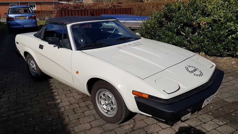 Brugt Triumph TR7 105 HK (77 kW) 1979 Hvid Cabriolet