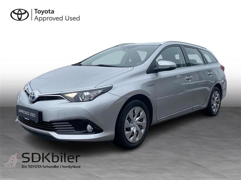 Brugt Toyota Auris Touring Sports H2 136 HK (100 kW) 2015 Sølvmetal Stationcar