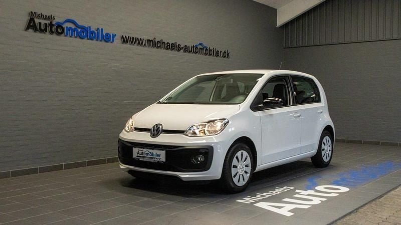 Hvid Brugt 2018 VW up! move up! Hatchback | 94.900 kr. (Fair pris) - Billede 1/4