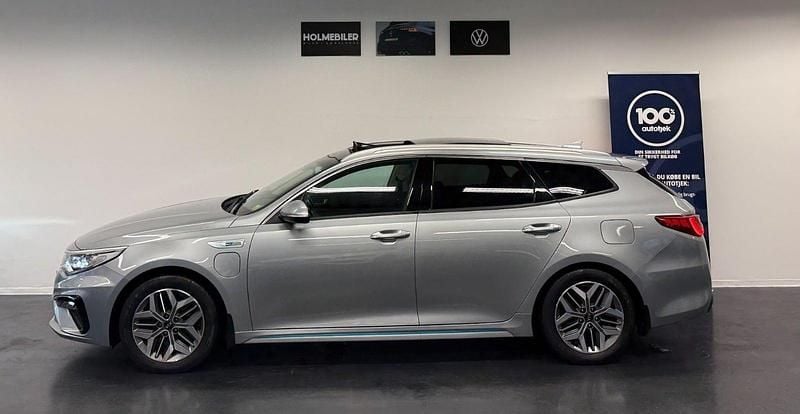 Brugt Kia Optima 205 HK (150 kW) 2019 Sølvmetal Stationcar