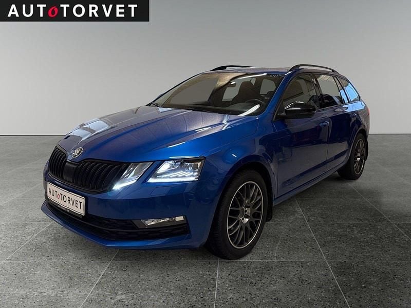Blåmetal Brugt 2020 Skoda Octavia Style Stationcar | 194.700 kr. (Super pris) - Billede 1/4