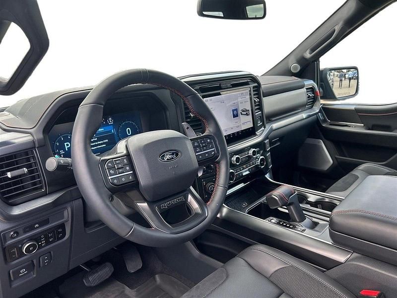 Ny Ford F-150 Raptor 457 HK (336 kW) 2025 Sortmetal Afhentning