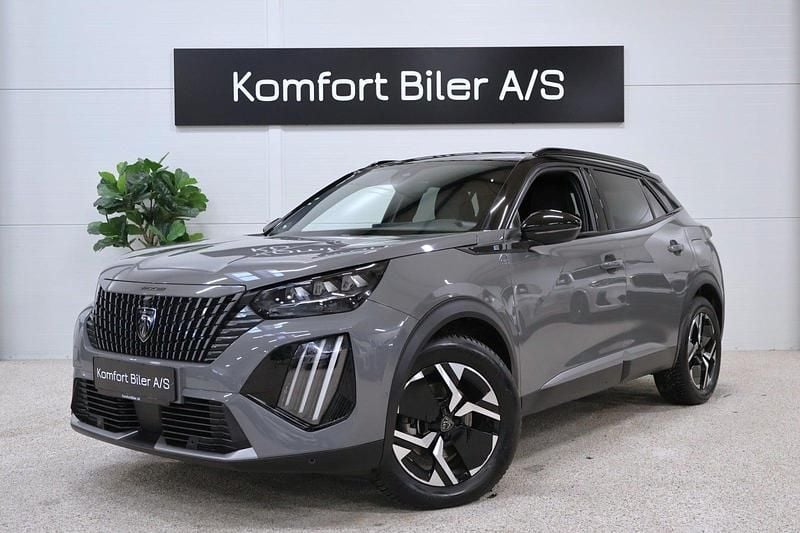 Brugt Peugeot e-2008 GT 114 kW (156 HK) 2024 Gråmetal SUV