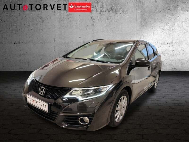 Sortmetal Brugt 2016 Honda Civic Elegance Stationcar | 74.700 kr. (Fair pris) - Billede 1/4
