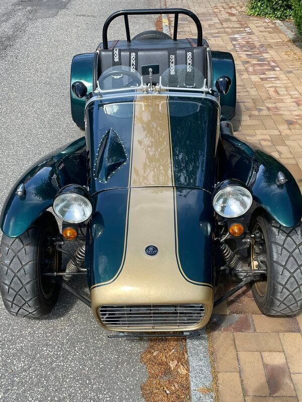 Brugt Lotus Super Seven 100 HK (73 kW) 1965 Grøn