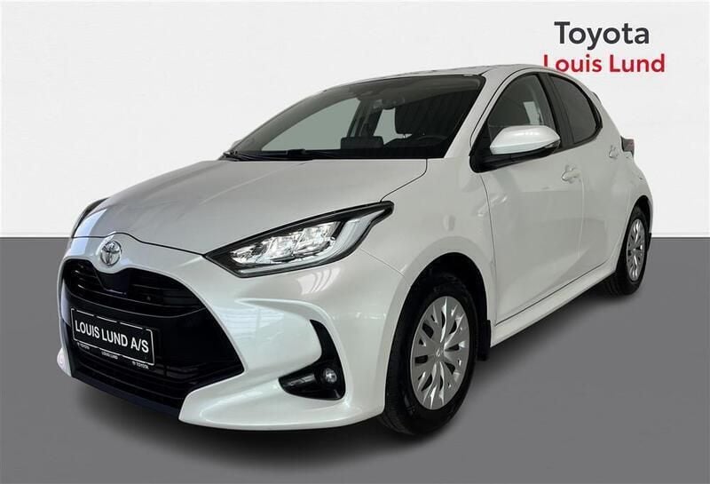 089 platinum white pearl Brugt 2020 Toyota Yaris T3 Hatchback | 184.900 kr. (Dyr) - Billede 1/2