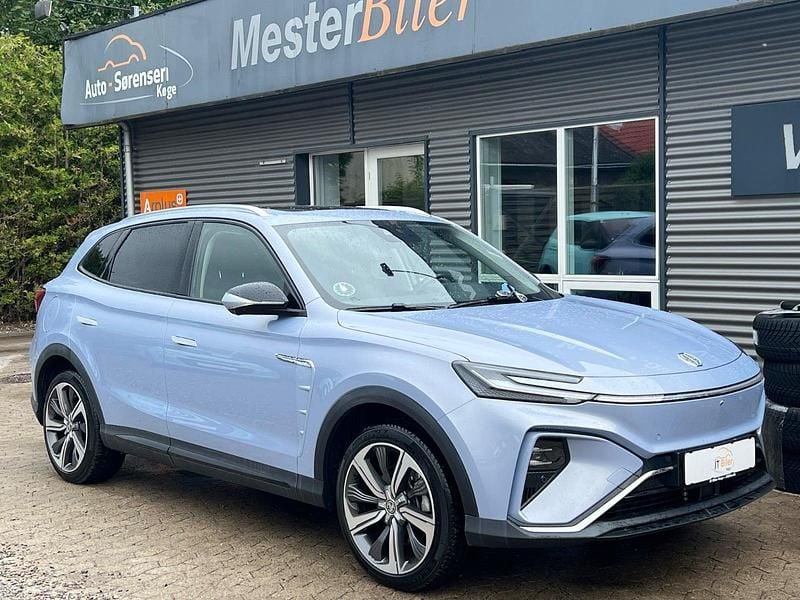 Lysblåmetal Brugt 2022 MG Marvel R Luxury SUV | 199.900 kr. (Fair pris) - Billede 1/4