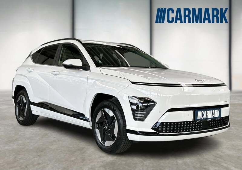 Hvid Brugt 2024 Hyundai Kona Advanced SUV | 239.400 kr. (God pris) - Billede 1/4