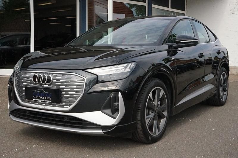 Sortmetal Brugt 2024 Audi Q4 Sportback e-tron S-Line SUV | 399.900 kr. (God pris) - Billede 1/4