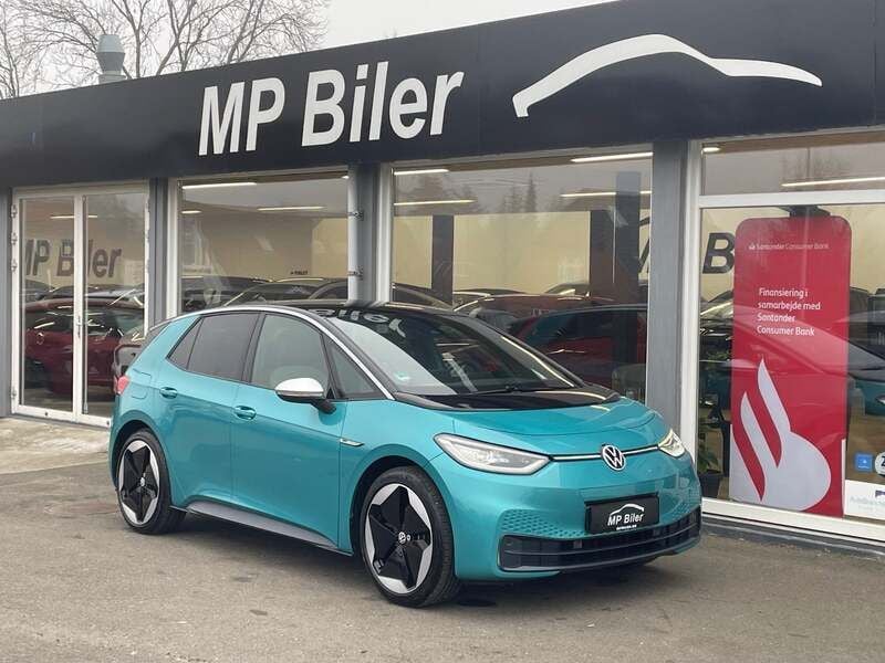 Blåmetal Brugt 2020 VW ID.3 Pro Performance Hatchback | 174.700 kr. (Fair pris) - Billede 1/4
