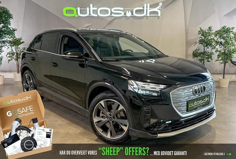 Sortmetal Brugt 2022 Audi Q4 e-tron SUV | 279.000 kr. (Fair pris) - Billede 1/4