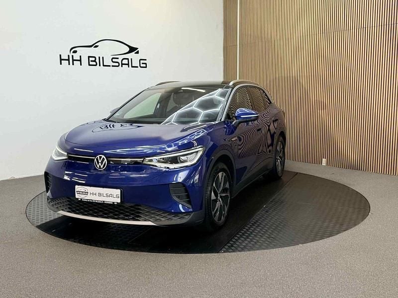 Mørkblå Brugt 2022 VW ID.4 Pro Performance SUV | 274.700 kr. (Lidt for dyr) - Billede 1/4