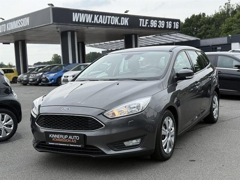 Grå metal Brugt 2015 Ford Focus Business Edition Stationcar | 57.900 kr. (Fair pris) - Billede 1/4