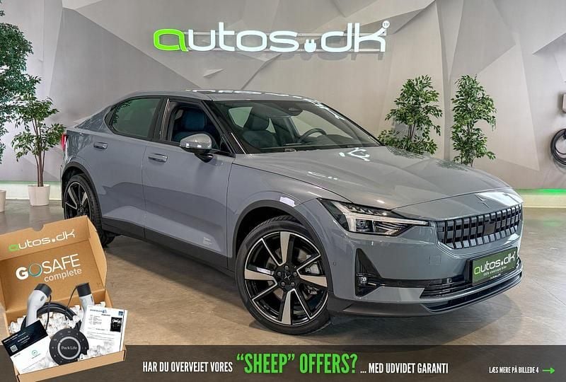 Grå Brugt 2022 Polestar 2 Sedan | 259.000 kr. (Lidt for dyr) - Billede 1/3