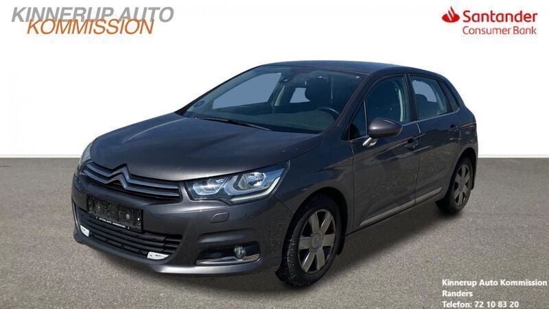 Gråmetal Brugt 2016 Citroën C4 Feel Hatchback | 69.700 kr. (Fair pris) - Billede 1/4