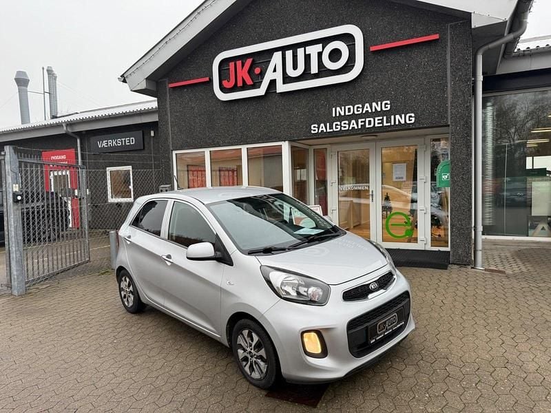 Sølvmetal Brugt 2017 Kia Picanto Hatchback | 32.800 kr. (God pris) - Billede 1/4