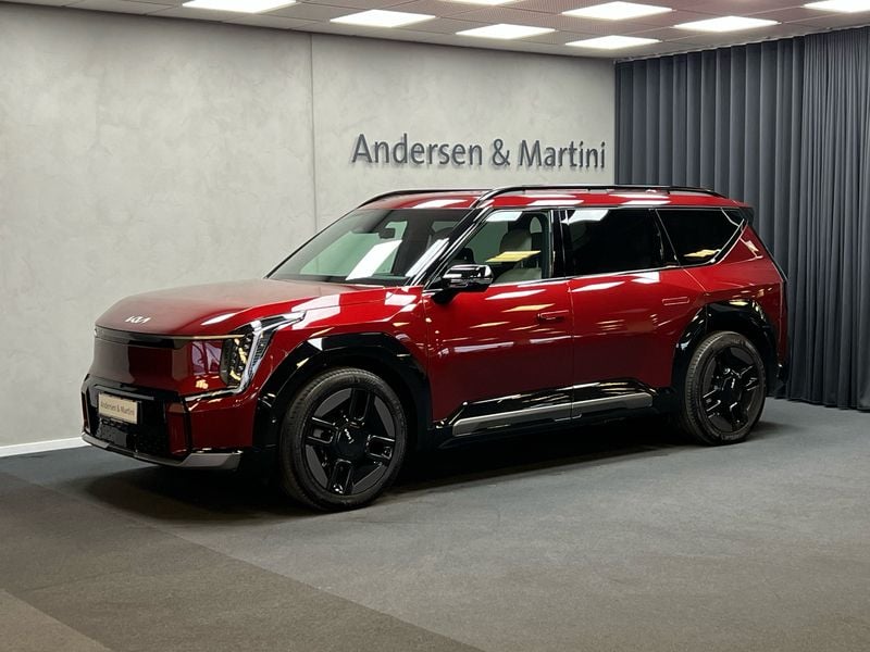 Flare red Ny 2024 Kia EV9 3 SUV | 648.800 kr. (God pris) - Billede 1/4