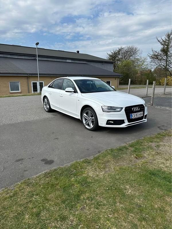 Brugt Audi A4 Comfort 120 HK (88 kW) 2014 Hvid Sedan