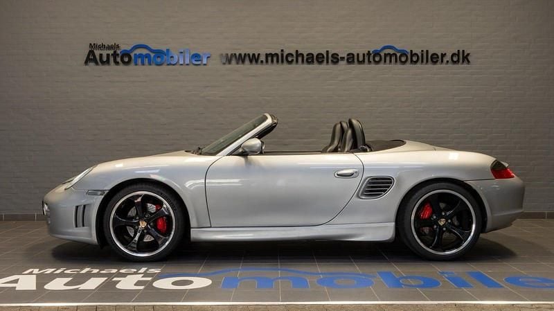 Brugt Porsche Boxster S 260 HK (191 kW) 2007 Sølvmetal Cabriolet
