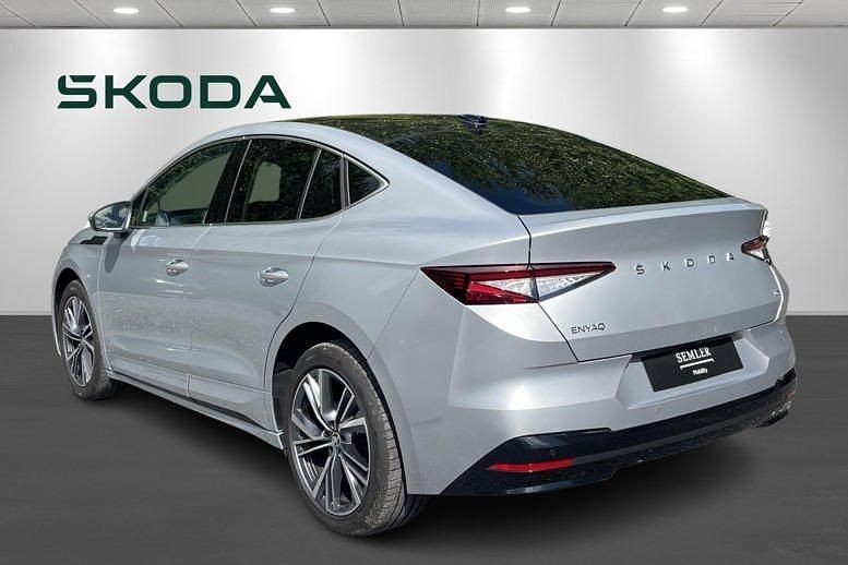 Brugt Skoda Enyaq iV 210 kW (286 HK) 2024 Sølvmetal SUV