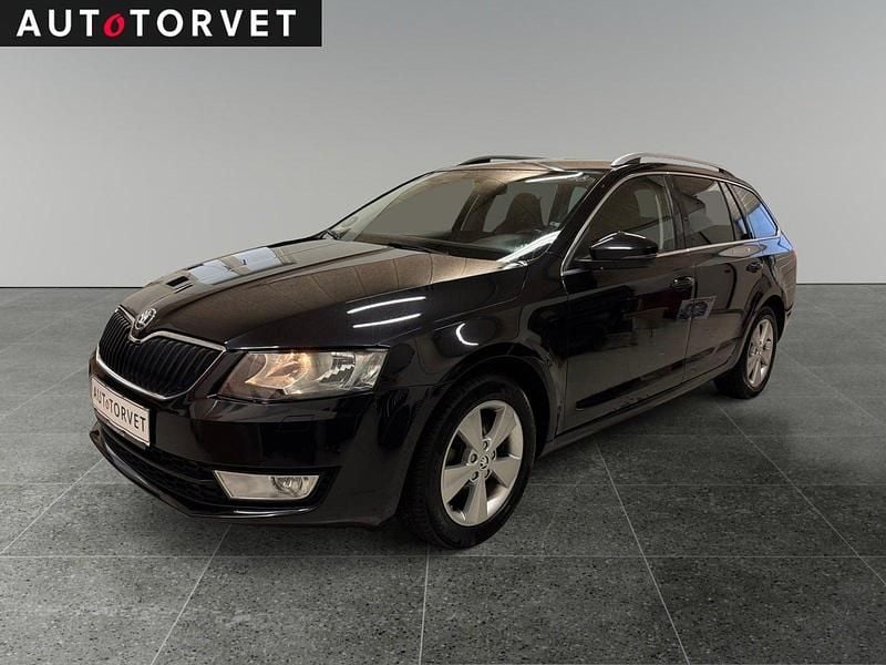 Sortmetal Brugt 2016 Skoda Octavia Active Stationcar | 89.900 kr. (God pris) - Billede 1/4