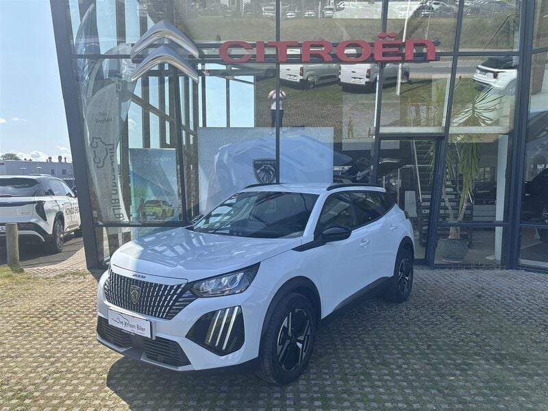 Hvid metal Brugt 2023 Peugeot 2008 Selection Sky SUV | 234.900 kr. (Lidt for dyr) - Billede 1/2