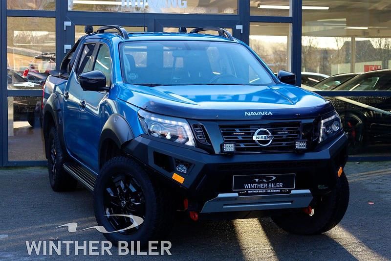 Brugt Nissan Navara N-Guard 190 HK (139 kW) 2021 Blå Afhentning