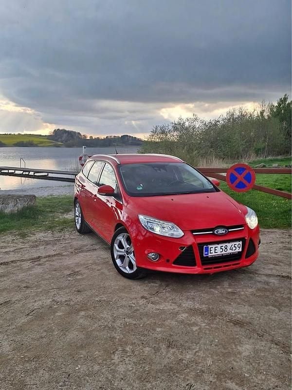 Rød Brugt 2013 Ford Focus Stationcar | 27.000 kr. - Billede 1/4