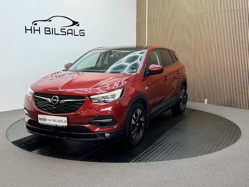 Rød Brugt 2019 Opel Grandland X SUV | 149.700 kr. (Fair pris) - Billede 1/4